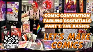 Let's Make Comics: Comic Convention Tabling: The Basics