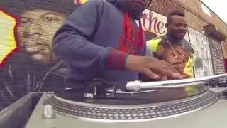 TJ Mizell & Dj Scratch reppin for Jam Master Jay