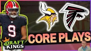 NFL DFS Sunday Night Football: Top Core Plays & Lineup Strategy for Vikings vs Falcons