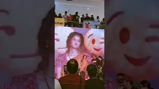 cute reaction #anupamaparameswaran ❤️🎶💃#moviepromo