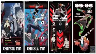 anime theme for mobile#chainsaw man#setup total launcher#setup Nova launcher#denzi chainsaw man