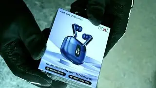 airdopes 121 pro Plus blue unboxing #boat #bluetooth #earphones