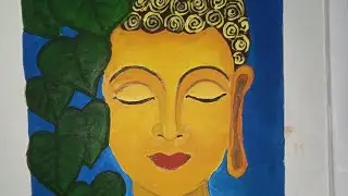 Buddha painting 🎨🖌️