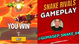 Snake Rivals - mod apk - Gameplay - Part 528