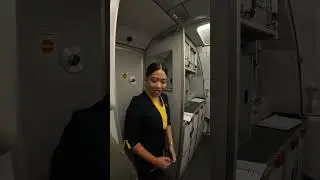 Pramugari Trans Nusa ✈️ #airbus #cabincrew #flightattendant #aviation #pramugarihits #airport