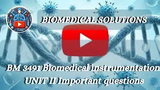 BM 3491 unit 2 important questions (R-2021)