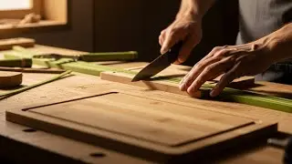 How Bamboo Cutting Boards Are Made | Eco Friendly Bamboo Board Making Process