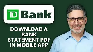 How to Download a Bank Statement PDF in TD Canada App 📄 Quick Mobile Banking Guide