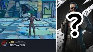 I picked my duo in Fortnite's Discord...