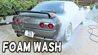 Nissan Skyline GTR R32 Пенная мойка для кузова и салона автомобиля