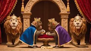 Monkey Royal Wedding #viral #youtubeshorts #funny #trending #animals #viralreels #viralvideo #cute