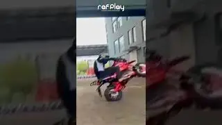 Best Electric Bike Stunts In Dubai | Rafplay #shorts