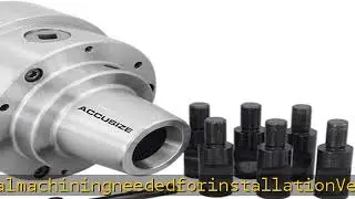 Accusize Industrial Tools 5-1/2'' 5C Collet Chuck with Integral D1-5 Camlock Mounting, 3/4'' Stud,