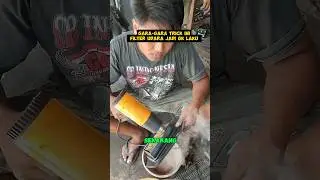 Cara membersihkan filter udara motor #tutorial #mekanik #bengkel #otomotif