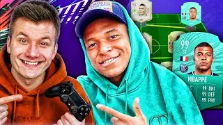 MECZ Z MBAPPE! MBAPPE 99 vs ZWYKŁY KIBIC | FIFA 21