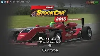 Game Stock Car 2013 - Formula 3 @ Curitiba. Cockpit Gameplay and TV cam.