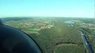 Anflug und Landung in EDML Landshut