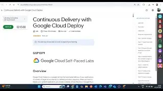 Continuous Delivery with Google Cloud Deploy || Lab Solution || Google Cloud Arcade 2025