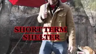 BUG OUT MONTANA discusses: Short Term Shelter