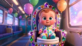 Pottytime Giggle Train 🚽🚂😊 | Kids Fantasy Song | Learn Gentle Toilet Routine Comfort