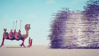 LONGSHIP & SHIELD BEARER vs EVERY GOD - Totally Accurate Battle Simulator