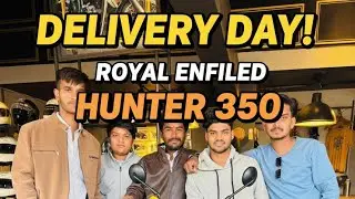 Delevery Royal Enfield hunter 350 