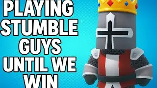 Playing Stumble Guys until we win (Almost easy🤣🤣🤣🤣🤣)