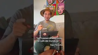 Top 5 pa&iacute;ses productores de caf&eacute; del mundo ☕️ #top #trivia #top10 #triviagames #top5 #viral