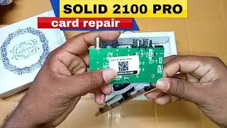 SOLID 2100 PRO black screen On No video problem solution