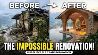 Abandoned Mountain House Renovation | Extreme Before & After Timelapse T&G Timelapse_aI