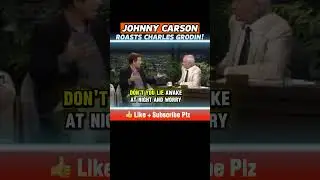 Johnny Carson Roasts Beethoven's Charles Grodin TWICE. #classiccomedy #roats #shorts