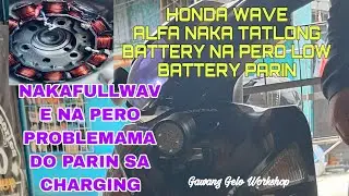 HONDA ALFA 110 NA PALAGING LOW BATTERY