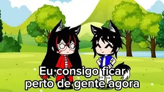 Eu consigo ficar perto de gente agora. Meme