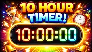 10 Hours Timer | Countdown Video | Non Copyright  #viral #popular 