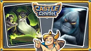 Castle Crush 🔔Necromancer and Storm Elemental Strategy GamePlay 🕍 Grand Master 1 (I) 🕍