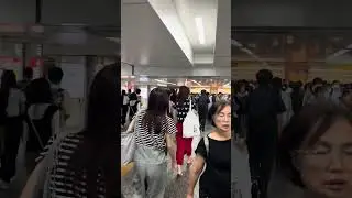 Saturday afternoon rush at Yokohama train station #train #japan #travel #trainstation