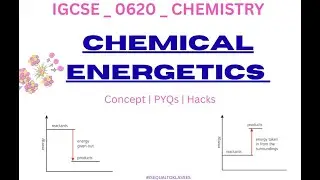IGCSE Chemistry 0620 | Chemical Energetics Past Paper | Graph based Questions Numericals