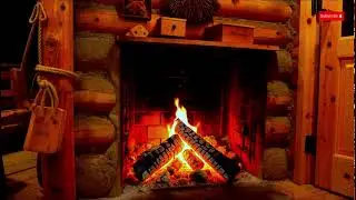 Evening Piano by the Fire 🎹 Relaxing Ambient Mood