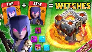 4 of The Easiest TH11 Witch Attack Strategies for any War (Clash Of Cans)