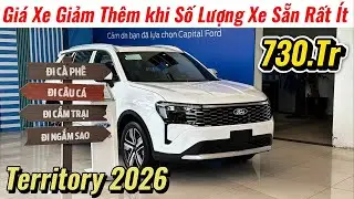 ✅Territory 2026 Giảm Mạnh Thay Đổi Bán Chạy Hơn Tucson, Sportage | Lăn Bánh Territory | Giá Xe Việt