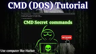 5 Secret Command prompts | DOS vs CMD | command prompt for beginners | #commandprompt #cmd #dosos