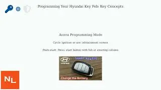How To Program A Hyundai Key Fob &ndash; Remote Pairing, Push-Start/Keyed