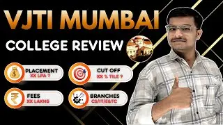 VJTI College Review | Placement Record Of VJTI | Cut Off For VJTI | #vjti  #topcolleges