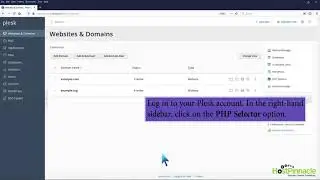 How to Change the PHP Version via CloudLinux Selector in Plesk   HostPinnacle