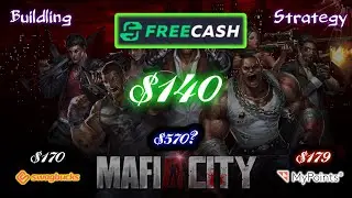 FreeCash: Mafia City Mansion to level 25. High to Massive Rewards. Timestamps.