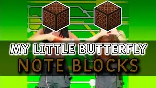 Smile - Butterfly (Note Block cover) (Chinese Toy Phone song) Minecraft