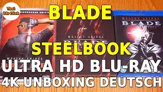 Blade Steelbook 4K UHD Blu-ray Unboxing | 4K | deutsch