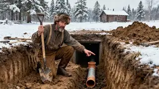 How One Man&rsquo;s Underground Air Tunnel Kept His Home From Freezing WITHOUT Fire