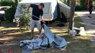 Windschutz Flex aufbau (Deutsch)