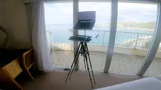 Standing desk for worcation